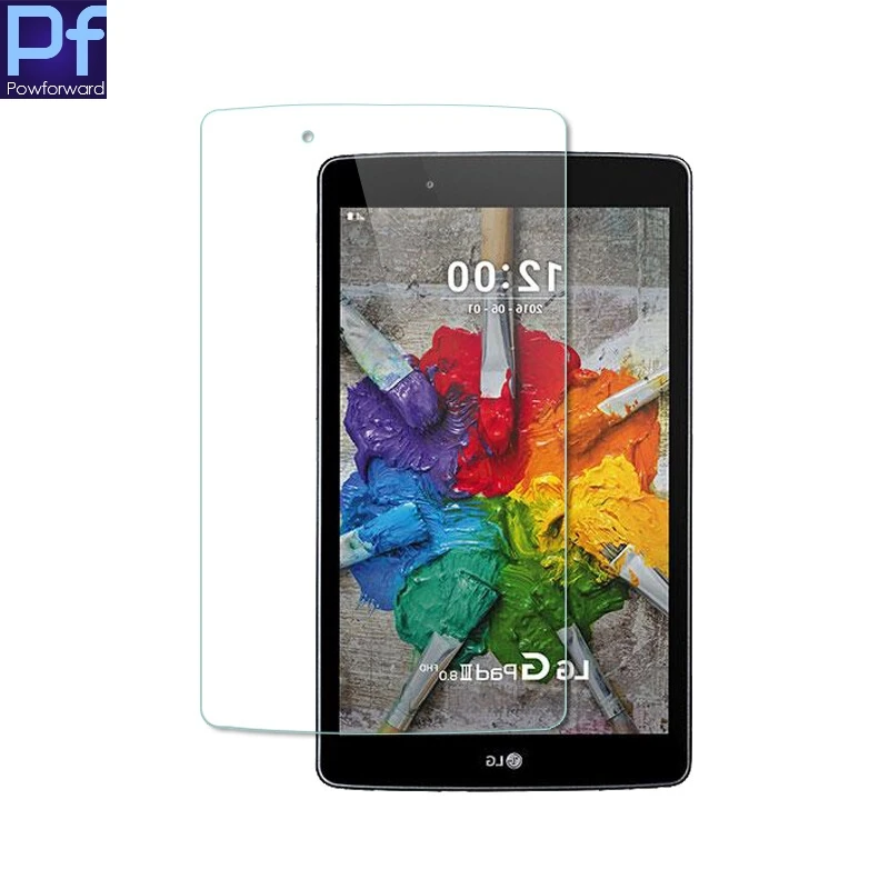 Защитная пленка для экрана из закаленного стекла 9H 2.5D LG G PAD3 8 0 V525 V521 V520 V522 &quottablet