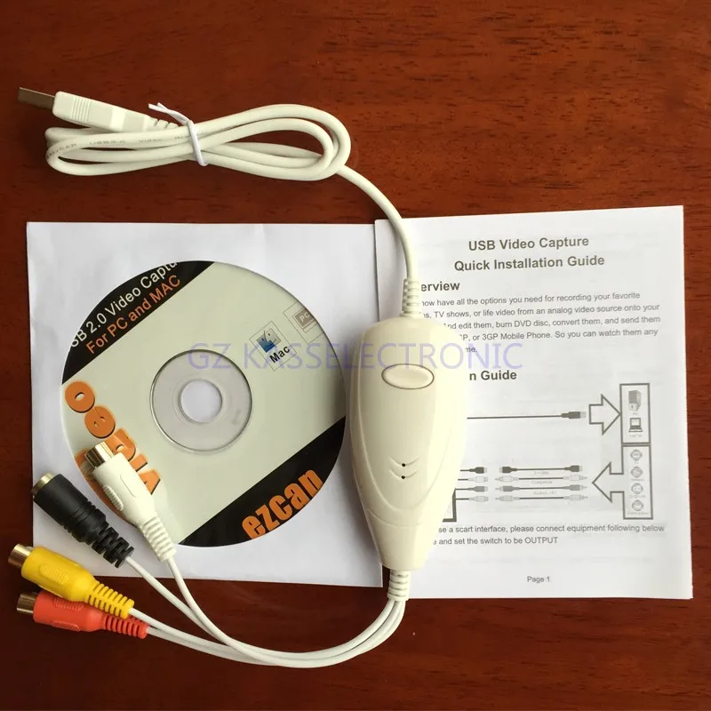 Новинка 2017 устройства захвата видео для Mac преобразовать любой аналоговый аудио
