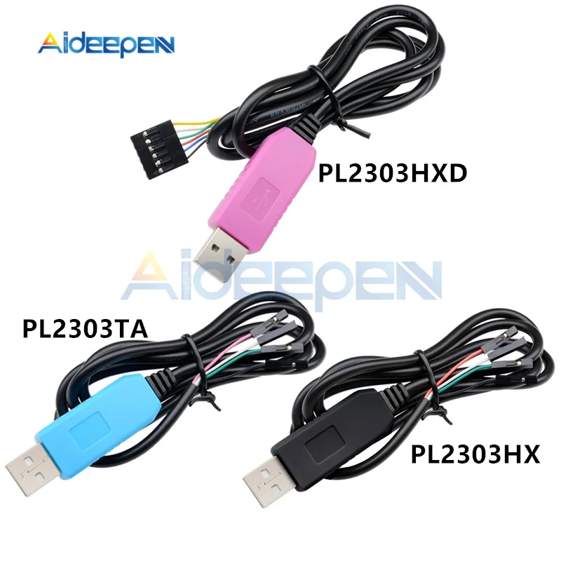 PL2303 TA PL2303HXD 6 контактный USB TTL RS232 конвертер последовательный кабель PL2303TA