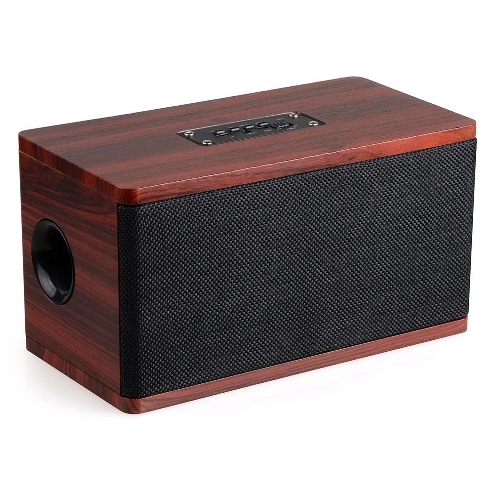Hifi динамик деревянный беспроводной Bluetooth 4 2 Портативные Компьютерные колонки 3D