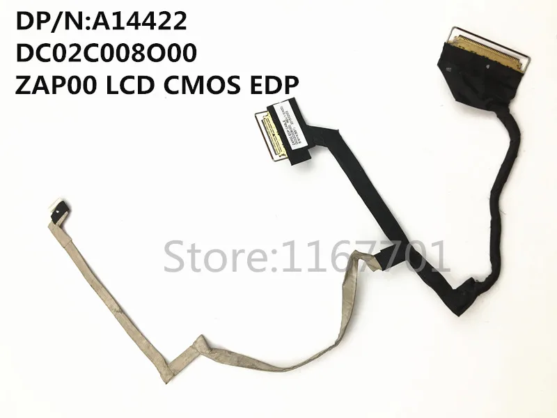

Laptop/notebook LCD/LED/LVDS screen CABLE for Dell Alienware M13X A14422 DC02C008O00 ZAP00 LCD CMOS EDP