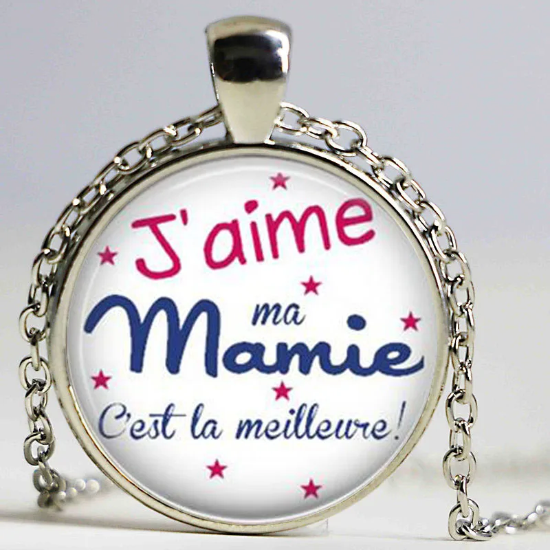 Новая модная подвеска Jaime Mamie Художественная печать фото ювелирные изделия Je Suis Une