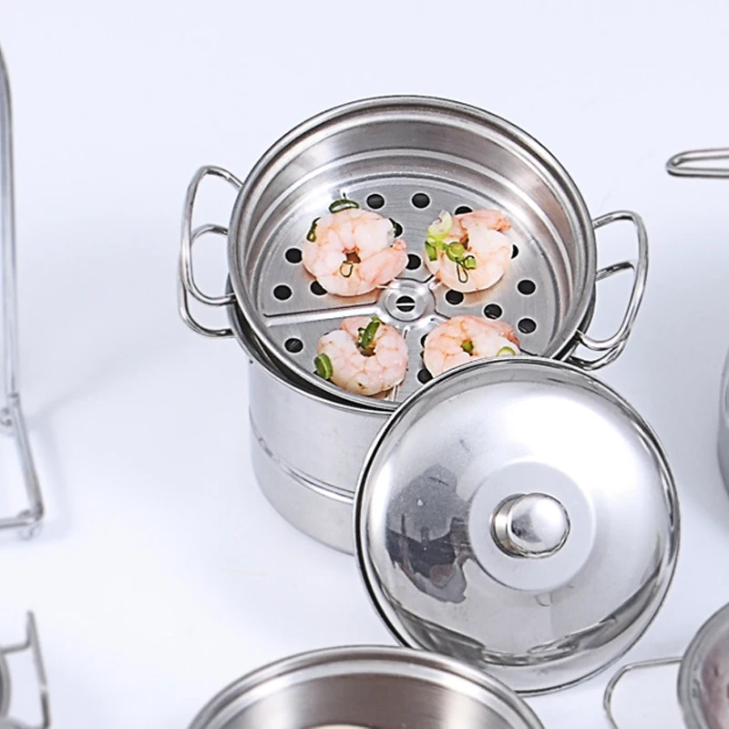 Домашняя кухонная посуда giftиз нержавеющей стали кухонные игрушки Сделай Сам
