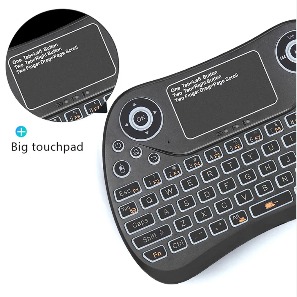 Беспроводная мини клавиатура VOBERRY воздушная мышь Fly Air Mouse 2 4 ГГц интеллектуальная