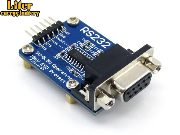 RS232 плата SP3232 RS 232 UART к TTL приемопередатчик DB9 разъем оценка разработка модуль