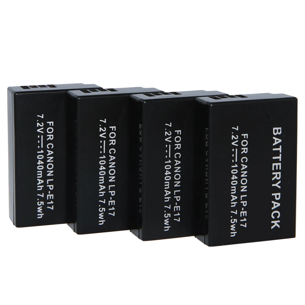 10x bateria LP-E17 батарейный блок LP E17 lpe17 батареи для камеры Canon EOS Rebel T6i 750D T6s 760D M3 8000D Kis