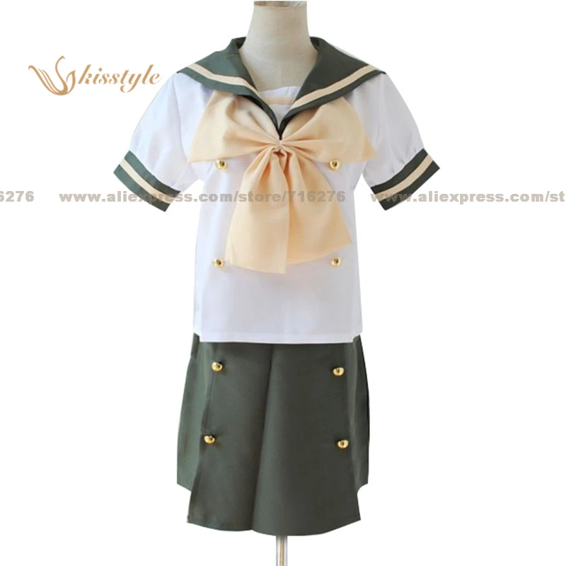 Kisstyle модная летняя школьная форма шакуганя no Shana одежда для косплея костюм