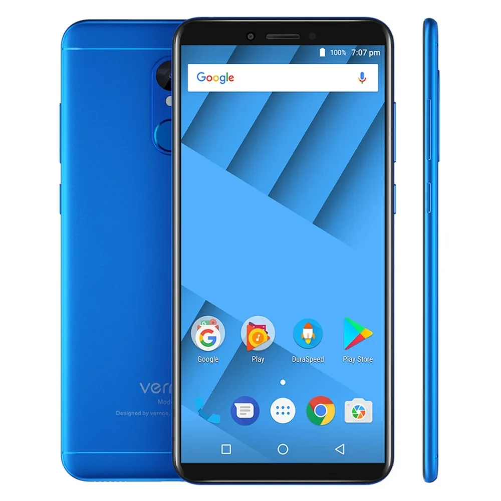 Vernee M6 4 ГБ 64 5 7 ''Android 0 смартфон MTK6750 Octa Core до 1 ГГц отпечатков пальцев ID FDD Lte г OTG