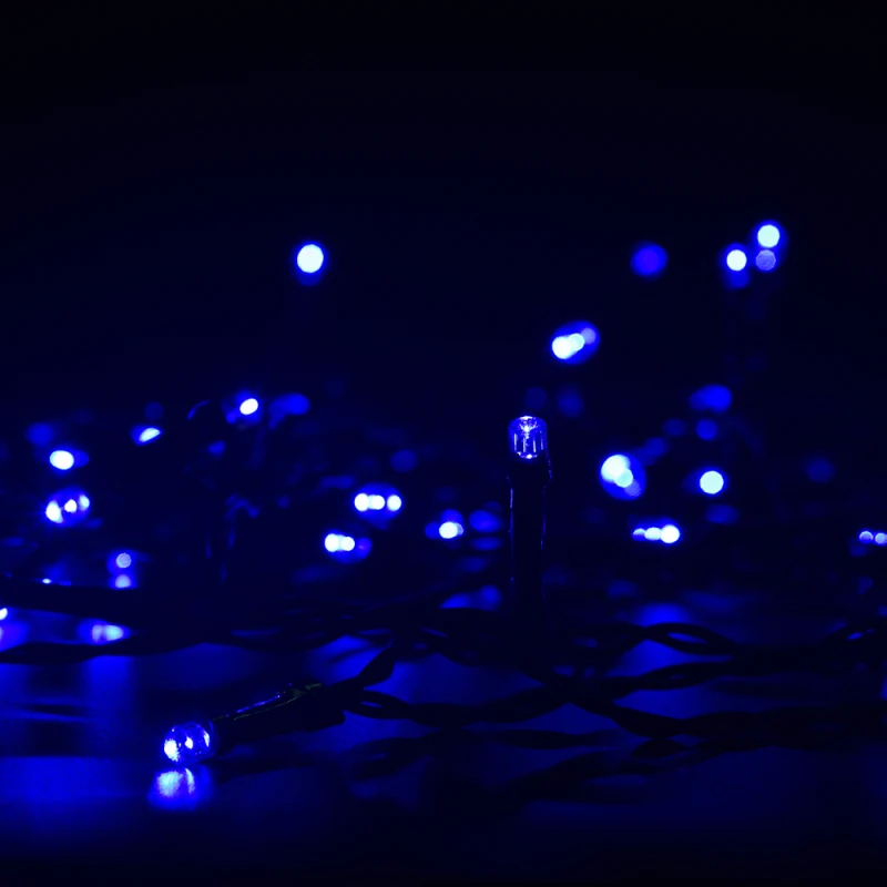 Светодиодные лампы La Luz на солнечной батарее 12 м 100 светодиодов для сада Рождество