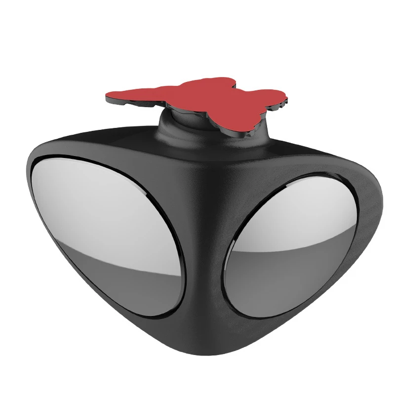 1 Piece Car Blind Spot Mirror 360 Degree Convex Rotatable 2 Side Automibile Exterior Rear View Parking Safety Accessories |