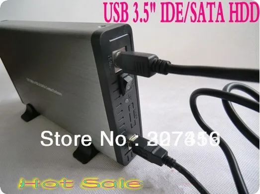 

New USB2.0 3.5" IDE/SATA HDD HD Hard Disk Drive Case Enclosure