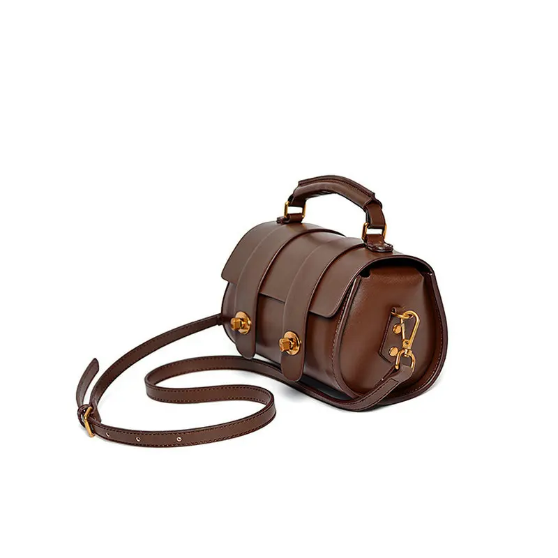 Bag female 2019 New Lady bags Genuine Leather fashion Messenger Retro Shoulder handbag Pillow bag C41-89 | Багаж и сумки