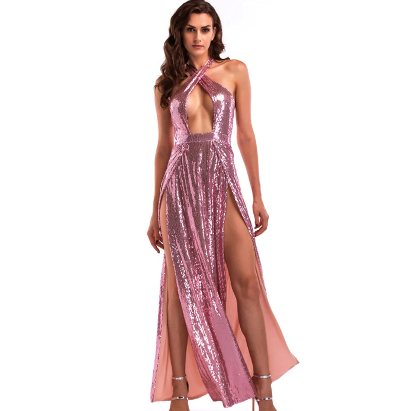 Красота сад Мода Твердые Bodycon платье без рукавов сексуальное с лямками вечерние