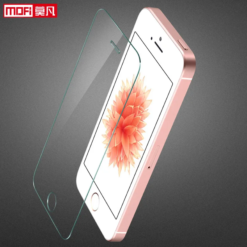 Для iPhone 5s se стекло 5S защита экрана 2.5D Mofi 9H Полное для SE стекла Прозрачный Анти