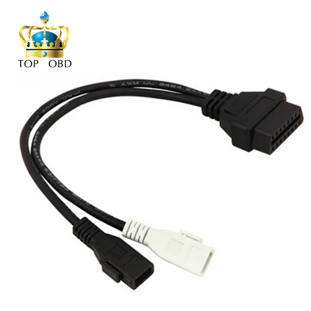 20 шт. 16 Pin OBD 2 Автомобильный Диагностический кабель OBD2 Vag kkl obdii сканер Инструменты