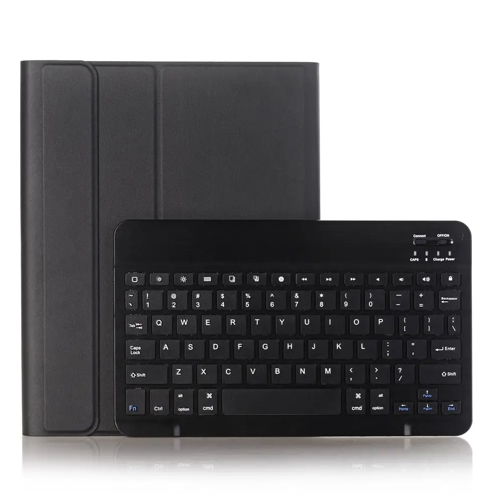 Black with black Чехол-клавиатура для Apple iPad Air 10,5 Air 3 iPad Pro 10,5 A1701 A2152 чехол-клавиатура с Bluetooth - Цвет: Black with black