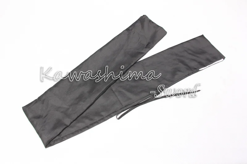 Японский самурайский меч Шелковый мешок черная ткань для катаны вакидзаси Танто