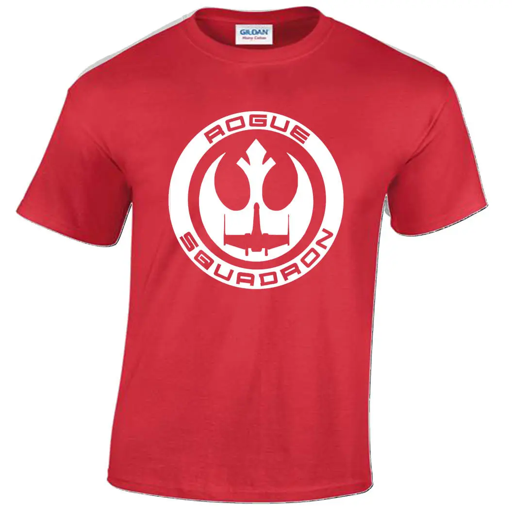 ROGUE SQUADRON футболка звезда Мужская TROOPER STORM WARS REBEL FIGHTER X WING JEDI Бесплатная доставка