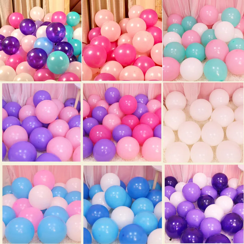 10pcs 12 inch Big Clear Balloon Latex Balloons Wedding Decoration Inflatable Helium Air Balls Toys Happy Birthday Party |
