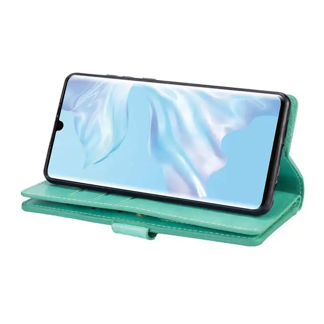 Магнитный чехол для телефона huawei P20 Lite capa p30 p20 pro lite кожаный бумажник для карт книжка откидная подставка карман на молнии чехол