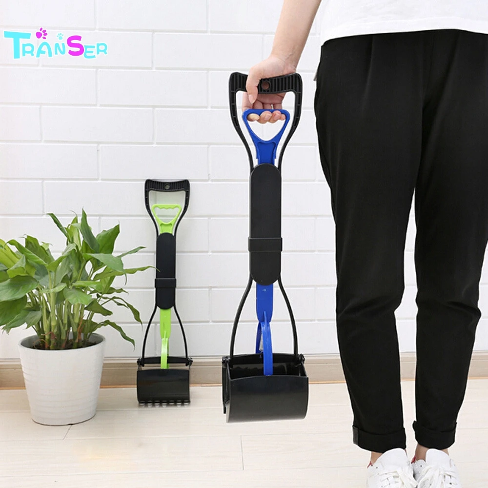 2019 Transer креативная Горячая длинная ручка для собак кошек Pooper захват совок уборки