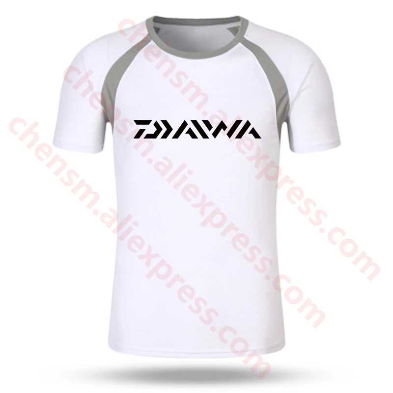 DAIWA Fishing Clothing Summer Short Sleeve Deep Sea Sunscreen Breathable Clothes Anti-UV Ultrathin Shimanos Fishing Shirt
