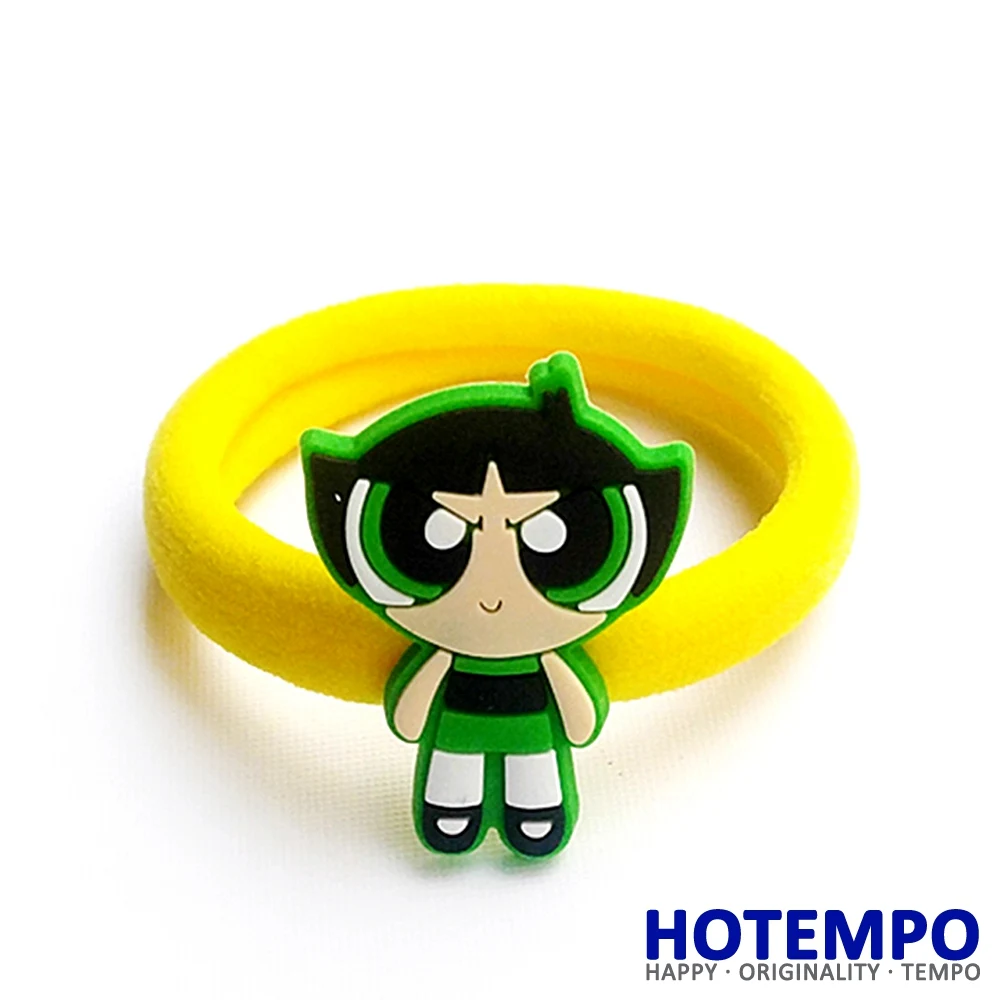 1pcs in Powerpuff, аксессуары для волос для девочек, цветные пузыри, BB заколки для волос для девочек, Мультяшные детские заколки 5 см, Детская повязка для волос - Цвет: 1pcs in