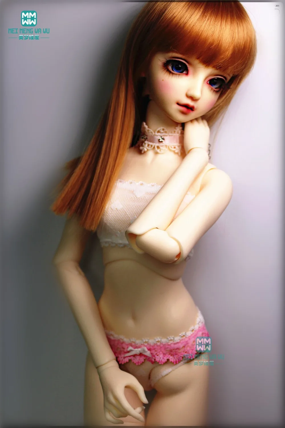 BJD accessories for 1/4 1/3 1/6 DD SD YOSD MSD GEM XAGADOLL fashion Lace briefs Tube top | Игрушки и хобби
