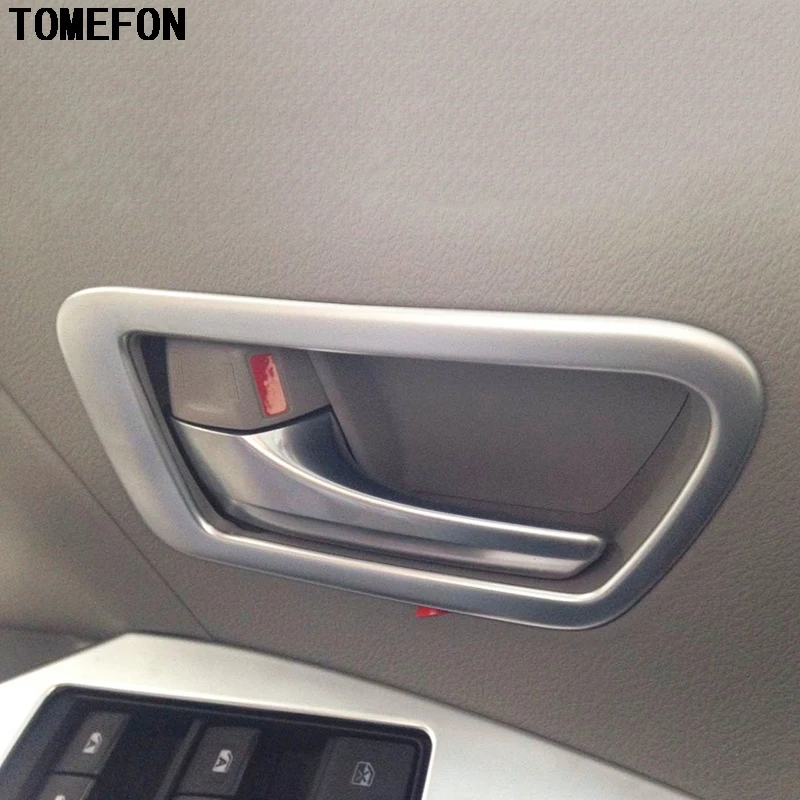 Для Toyota Sienna 3th GEN 2010 2011 2012 2013 2014 2015 2016 ABS Хром Передняя боковая дверная ручка Чаша
