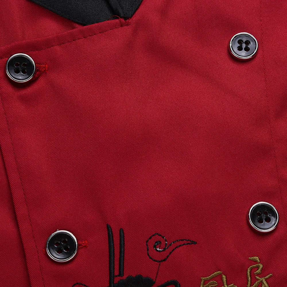 Высококачественные рубашки для работы с пищевыми услугами хлопковые дышащие