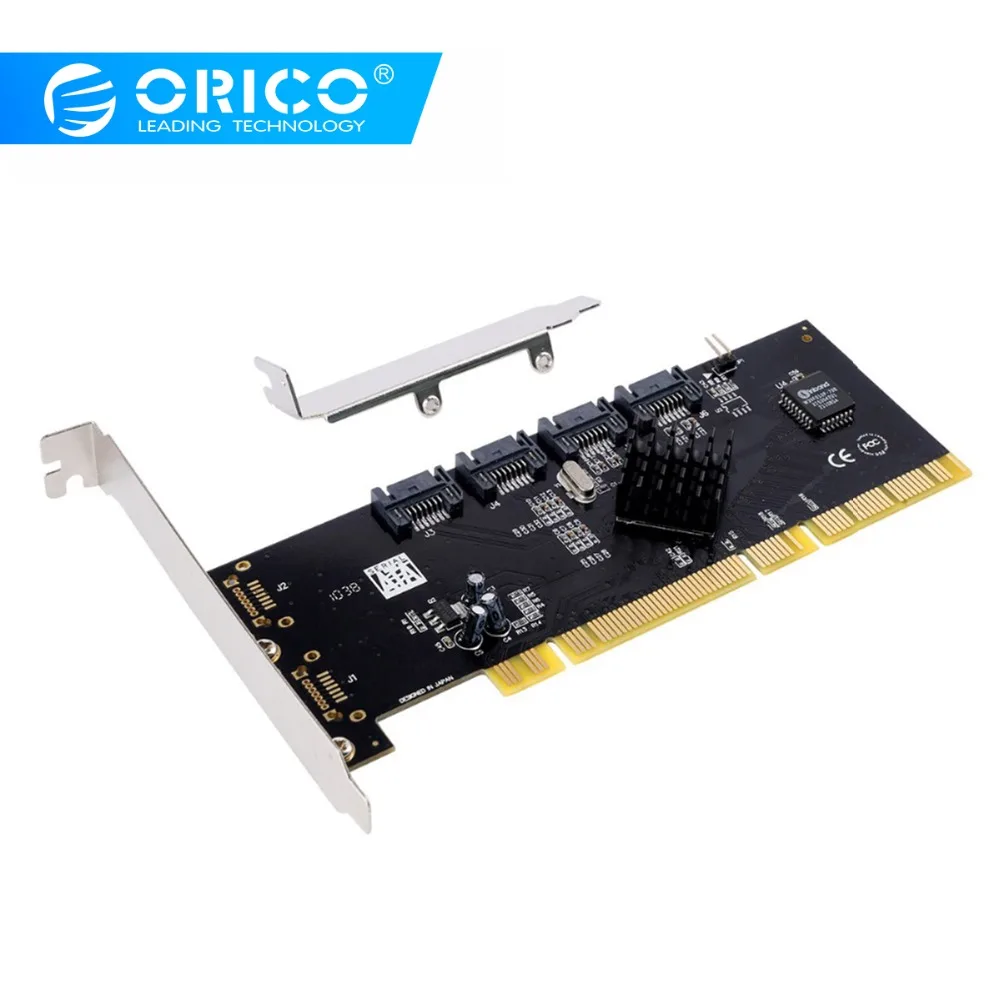 ORICO 4 Порты и разъёмы SATA2.0 PCI Express карты расширения адаптер 3 Гбит/с PCI-X Поддержка RAID