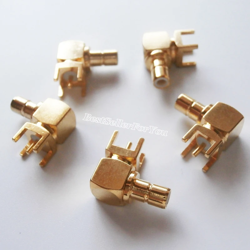 10 шт. SMB разъем папа прямоугольный PCB PC монтажная плата паяльный RF | Обустройство