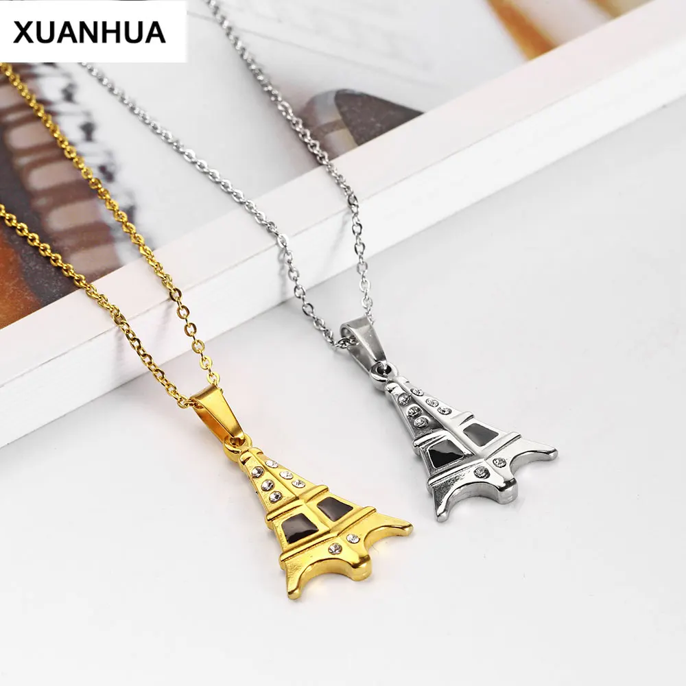 XUANHUA хрустальное ожерелье из нержавеющей стали женские Необычные товары День