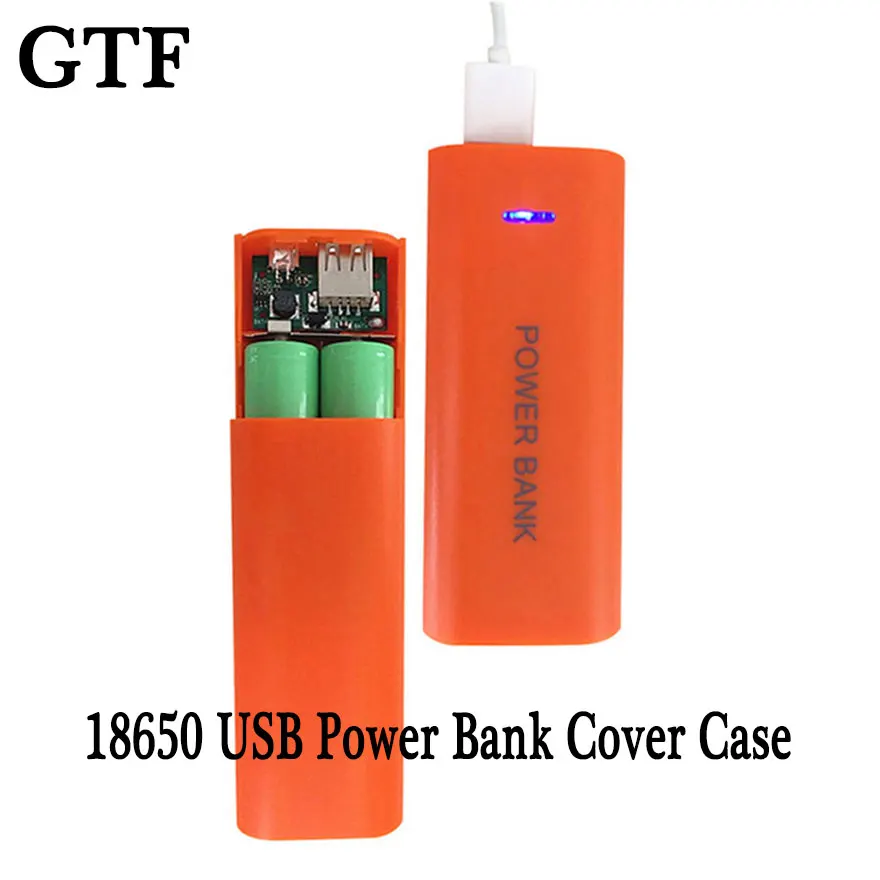 Портативное зарядное устройство USB набор сделай сам коробка для хранения 5600 мАч