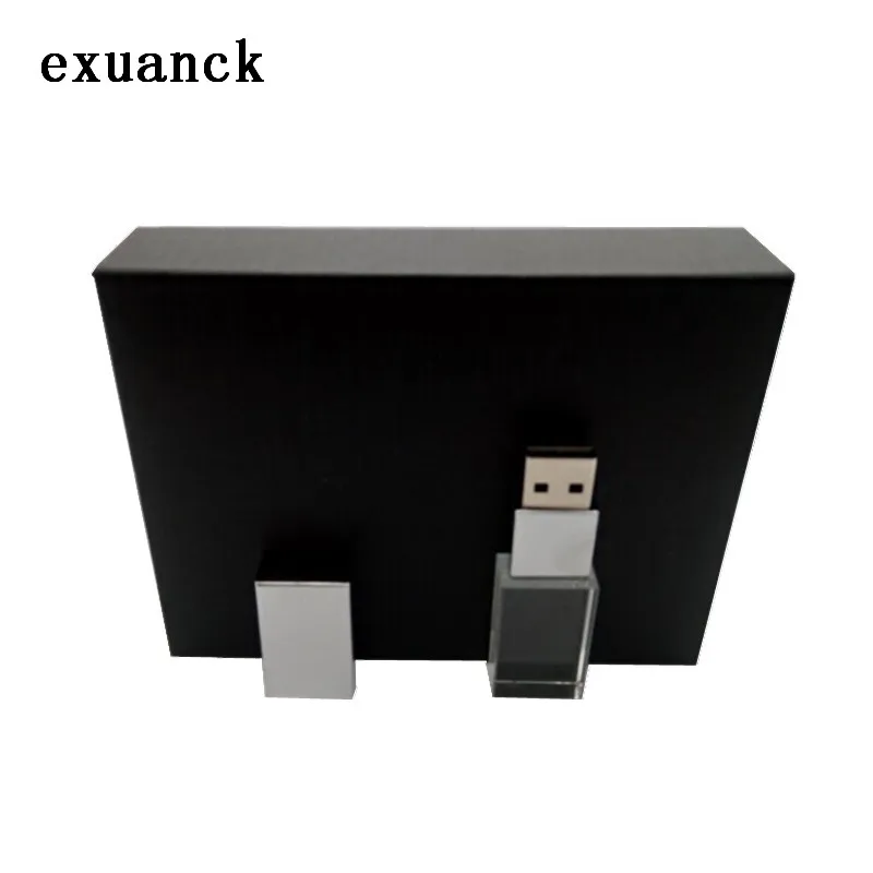 Exuanck логотип прозрачный usb 2,0 флеш-накопитель 16 ГБ флеш-накопитель 32 ГБ 4 ГБ 8 ГБ Флешка(более 20 шт бесплатный логотип
