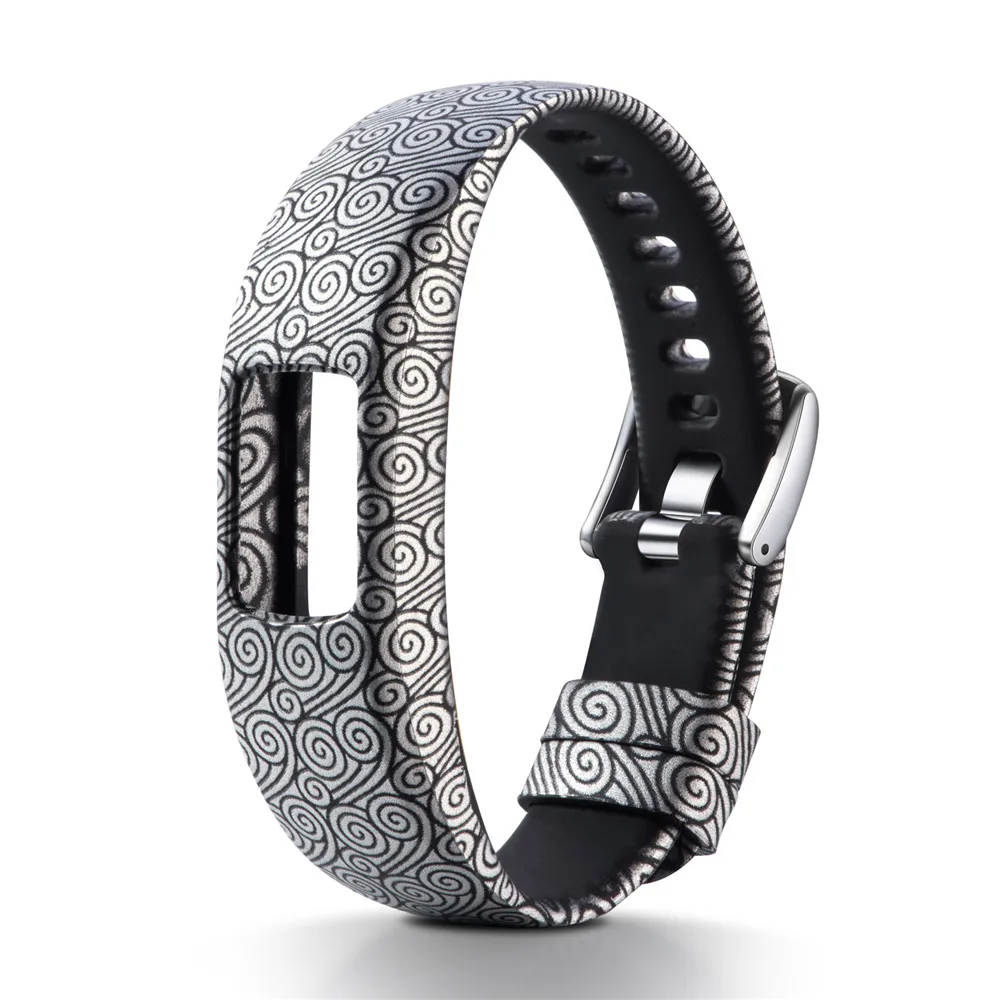 Мягкий силикон для Garmin vivofit 4 гладкий и Удобный спортивный ремешок сменный ремешок для Garmin vivofit4 L/S браслет