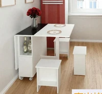 table the wall table multifunctional folding table scalable rectangle the dinner table