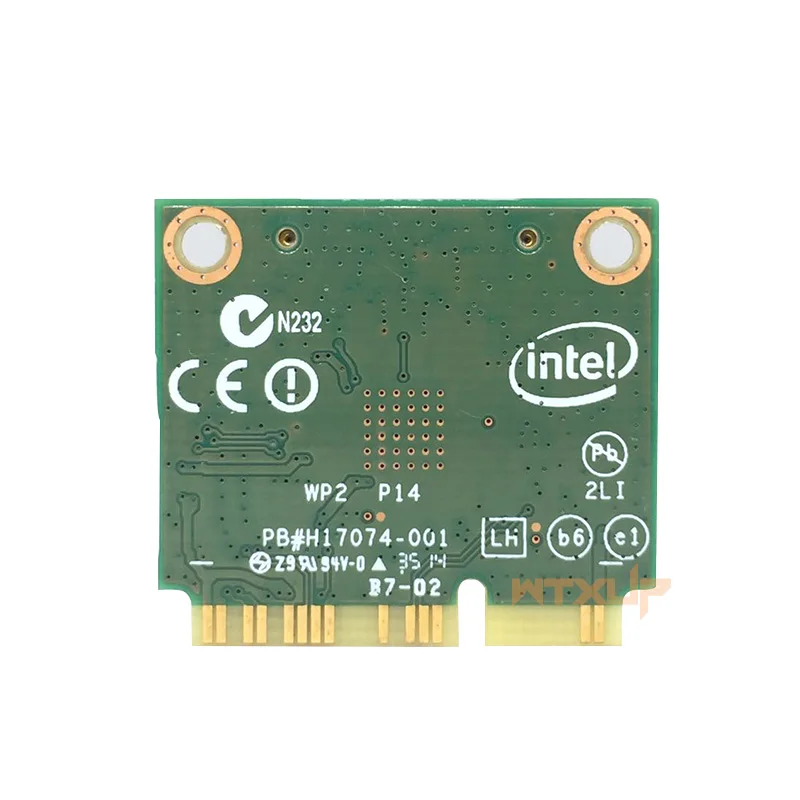 876 м Dual Band 2 4G + 5G Bluetooth V4.0 Wi Fi Беспроводной Mini PCI E карта для Intel 7260 AC 7260HMW 7265 7265HMW 8265