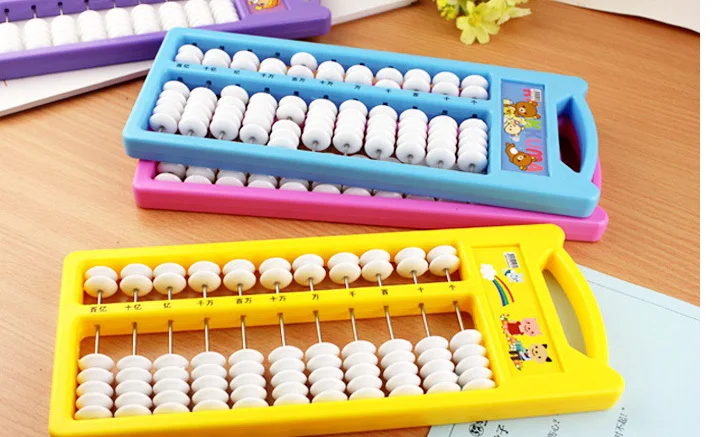 

Stationery Elementary School Supplies Award Children Abacus Teaching Aids Gift In Kindergarten Math Toy Educational Plastic 2021