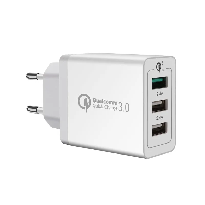KingFriend мобильное быстрое зарядное устройство 3 0 QC USB 30 Вт турбо Быстрая зарядка 5 в