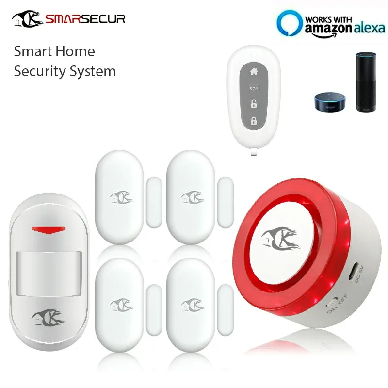 Wireless WIFI Smart Home Security Alarm System