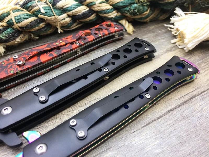 440 Steel Utility Folder Knife CNC hunting mini Pocket Folding Outdoor Practice Tactical Knives Collection ECD Rescue Tool | Инструменты