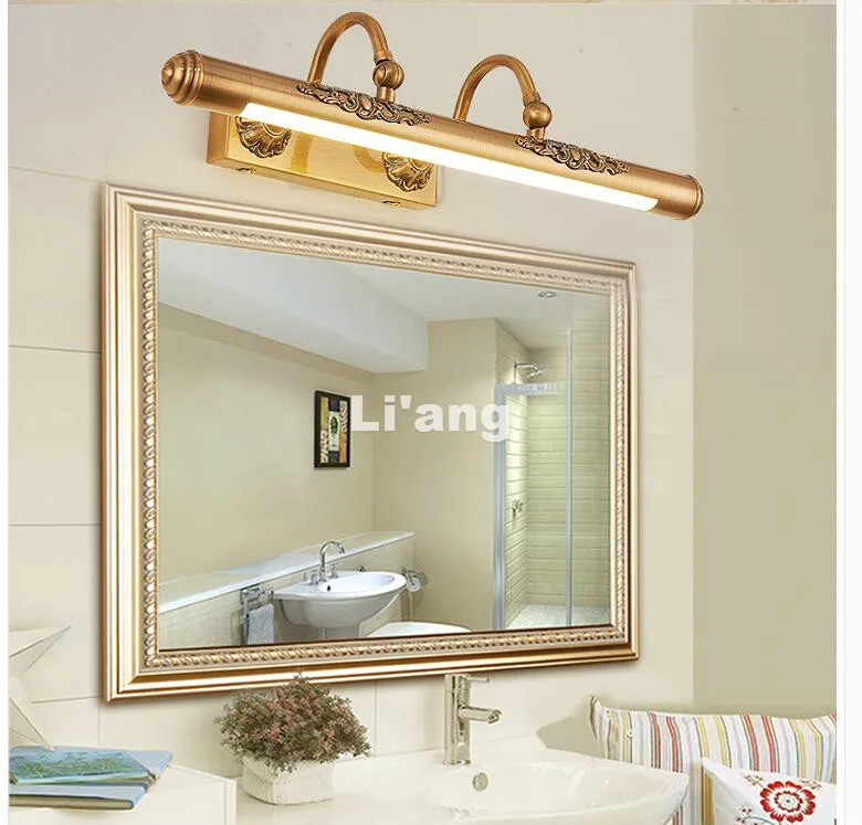 Зеркальная лампа настенное освещение для помещения качели зеркало Европейский