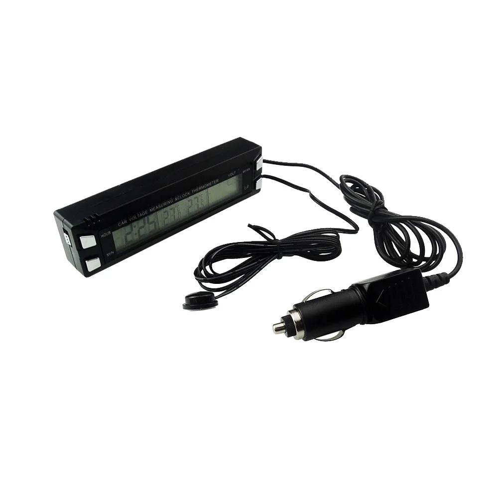 Новый светодиодный светящийся цифровой дисплей вольтметр панель для автомобиля