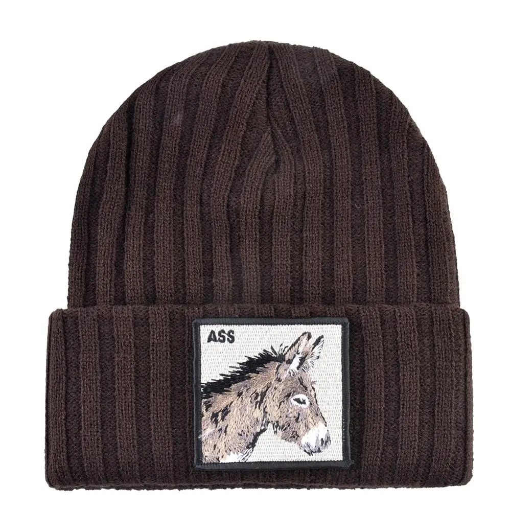 Новинка 2019 вязаные шапки бини шапка для мужчин и женщин теплые однотонные весна