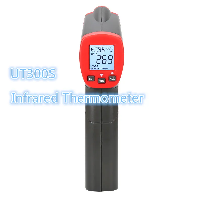 Инфракрасный термометр измерение Бесконтактный быстрый тест макс мин дисплей