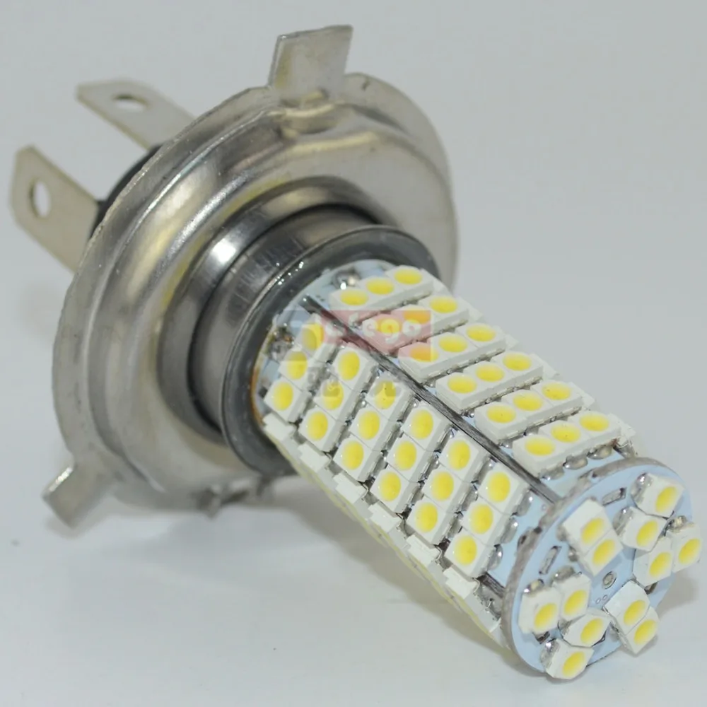 10 шт. h4 dc 12 В 120 smd светодио дный туман лампочка 3528 1210 лампа Фар лампы|h4 hid|h4 bulb