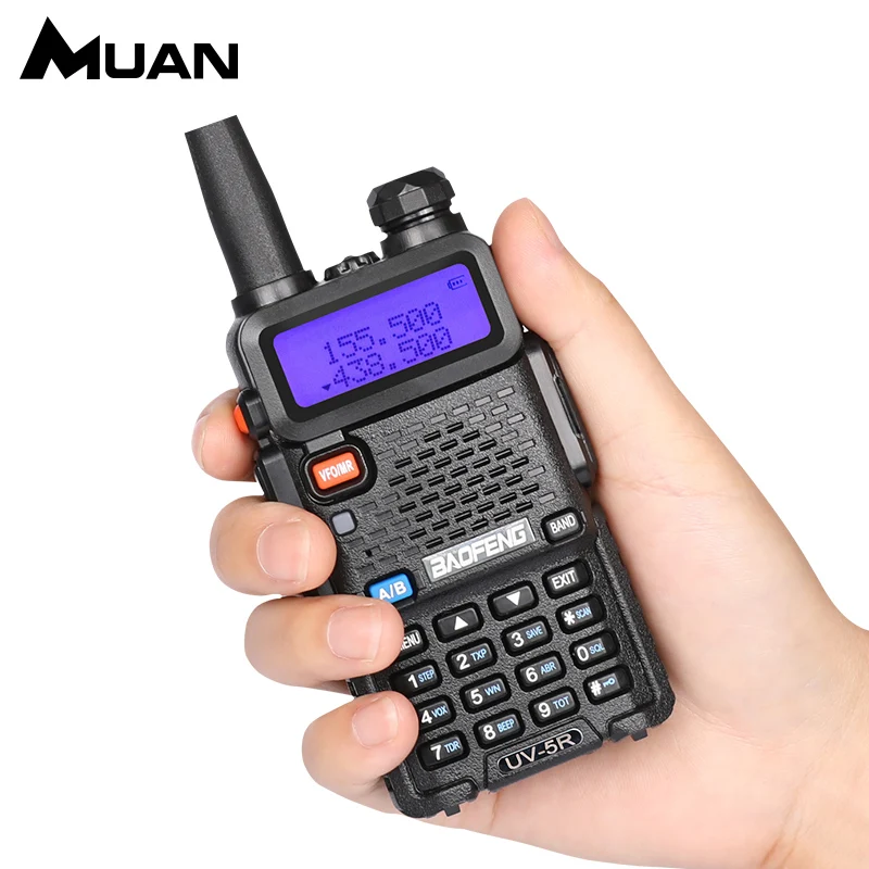 Baofeng UV 5R Двухканальные рации Dual Band Радио приемник 136 174 мГц/400 520 мГц 128ch