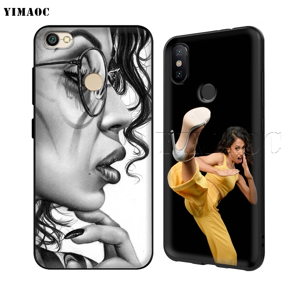 Силиконовый чехол YIMAOC Liza Koshy для Xiaomi Redmi Note 4 4x 4a 5 5a 6 8 Pro Prime Plus | Мобильные телефоны и