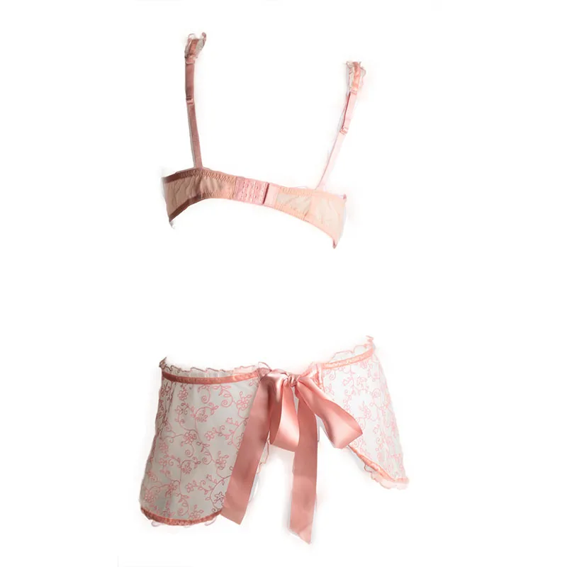 

pink flock print camisete women lace tops underwear women top sexy lingerie lady's underwear new arrival free shipping